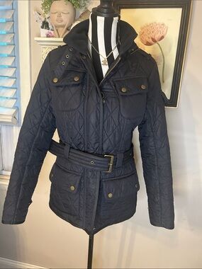 Beautiful Woman’s Barbour International Tourer Polarquilt Jacket Womens 8 UK 4US